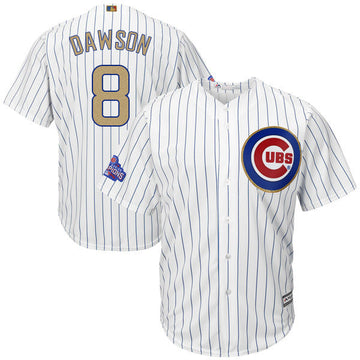 Andre Dawson Chicago Cubs white jersey