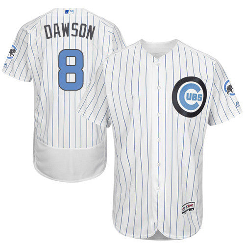 Andre Dawson Chicago Cubs white jersey