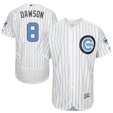 Andre Dawson Chicago Cubs white jersey