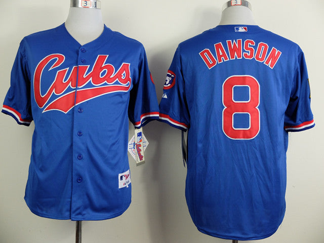 Dawson Chicago Cubs blue jersey