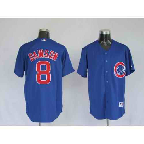 Dawson Chicago Cubs blue jersey