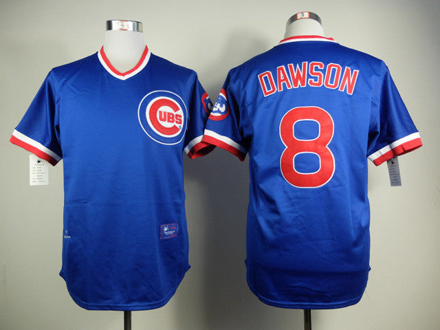 Dawson Chicago Cubs blue jersey