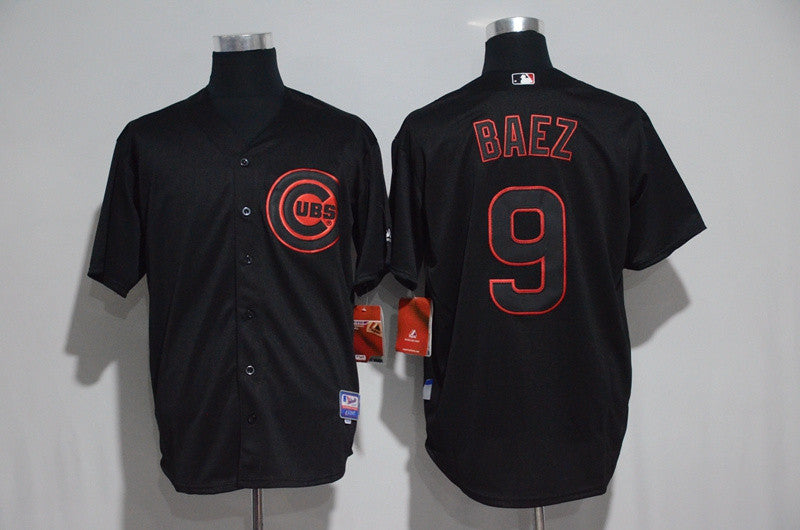 Javier Baez Chicago Cubs black jersey