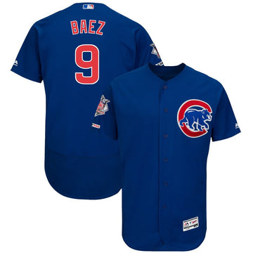 Javier Baez Chicago Cubs royal jersey