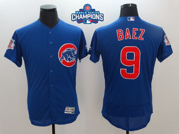 Javier Baez Chicago Cubs royal jersey