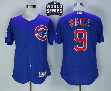 Javier Baez Chicago Cubs royal jersey
