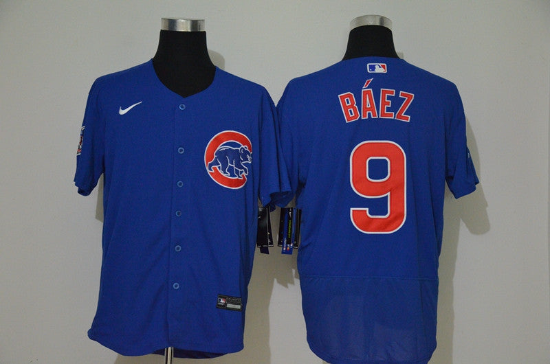 Javier Baez Chicago Cubs royal jersey