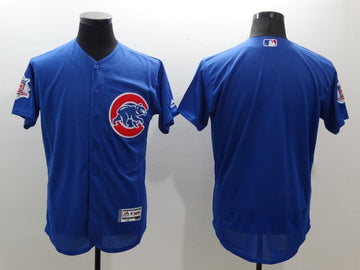 Custom Chicago Cubs blue jersey