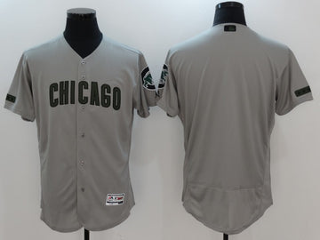 Custom Chicago Cubs gray jersey