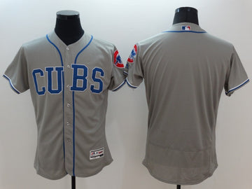 Custom Chicago Cubs grey jersey