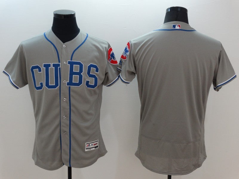 Custom Chicago Cubs grey jersey