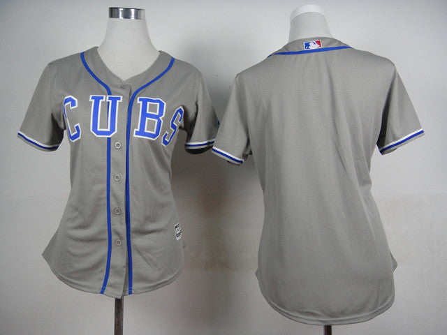 Custom Chicago Cubs grey jersey