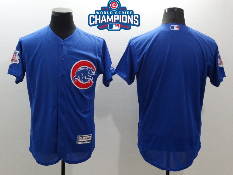 Custom Chicago Cubs royal jersey