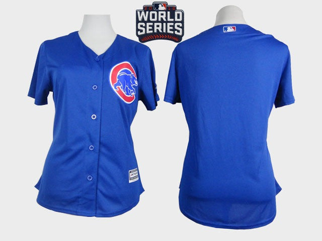Custom Chicago Cubs royal jersey