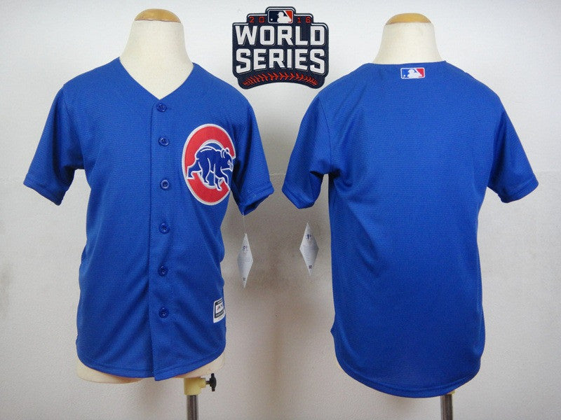Custom Chicago Cubs royal jersey