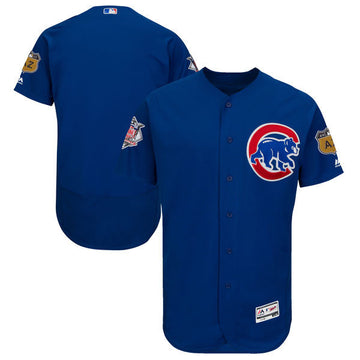 Custom Chicago Cubs royal jersey