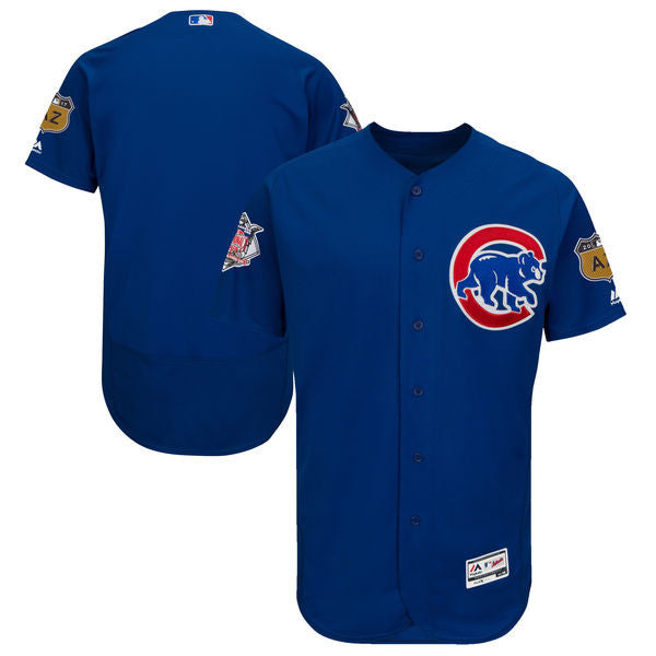 Custom Chicago Cubs royal jersey