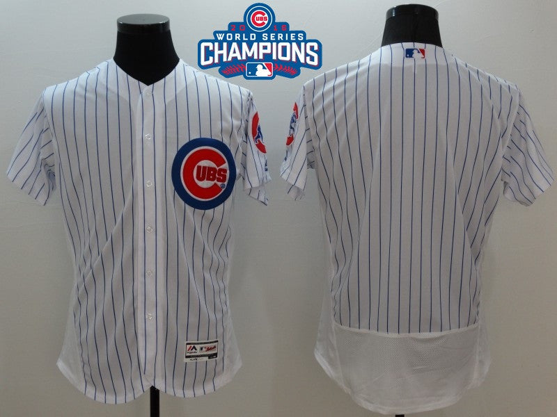 Custom Chicago Cubs white jersey