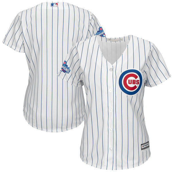 Custom Chicago Cubs white jersey