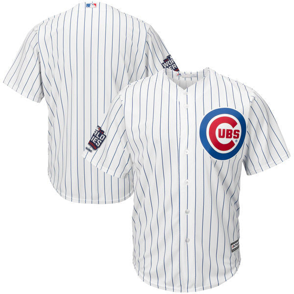 Custom Chicago Cubs white jersey