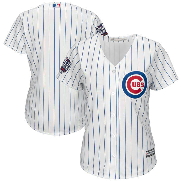 Custom Chicago Cubs white jersey