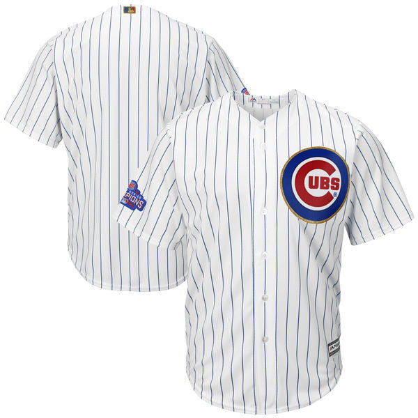 Custom Chicago Cubs white jersey