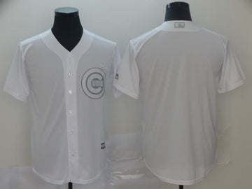 Custom Chicago Cubs white jersey