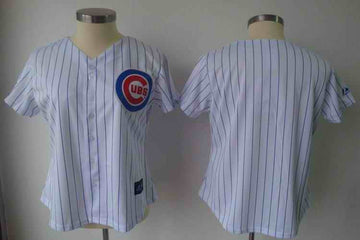 Blank White Chicago Cubs blue jersey