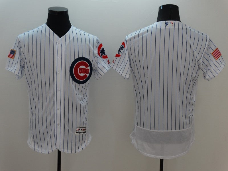 Custom Chicago Cubs white Fashion jersey
