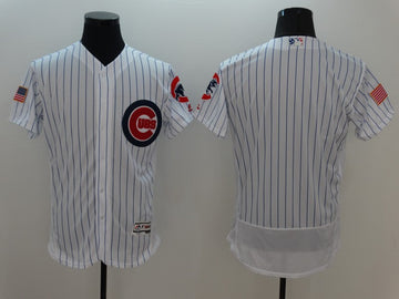 Custom Chicago Cubs white Fashion jersey