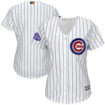 Custom Chicago Cubs white jersey