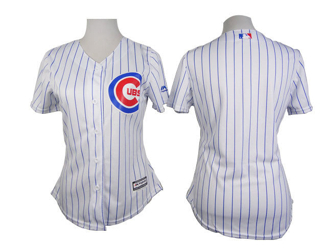 Custom Chicago Cubs white jersey