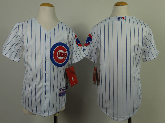 Custom Chicago Cubs white jersey