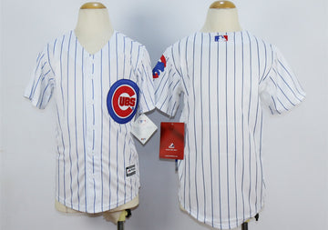 Custom Chicago Cubs white jersey