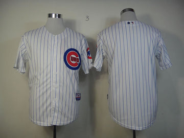 Blank White Chicago Cubs blue jersey