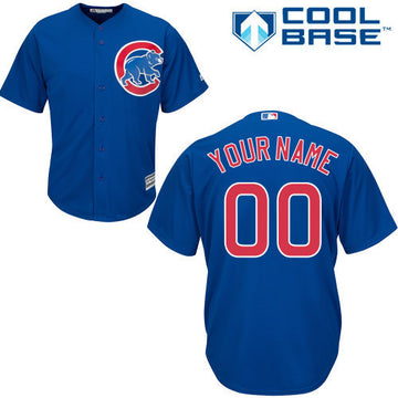Chicago Cubs blue jersey