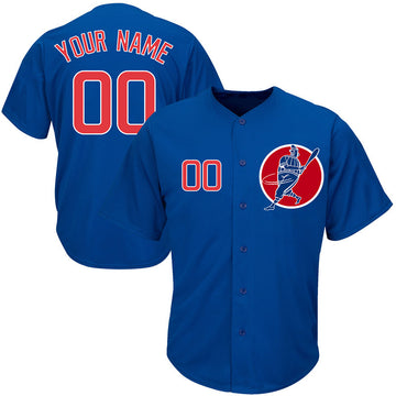 Chicago Cubs blue jersey
