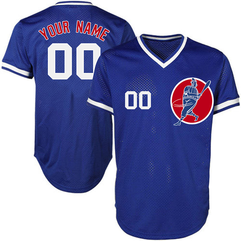 Chicago Cubs blue jersey