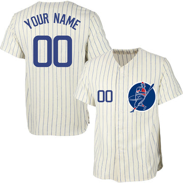 Chicago Cubs cream jersey