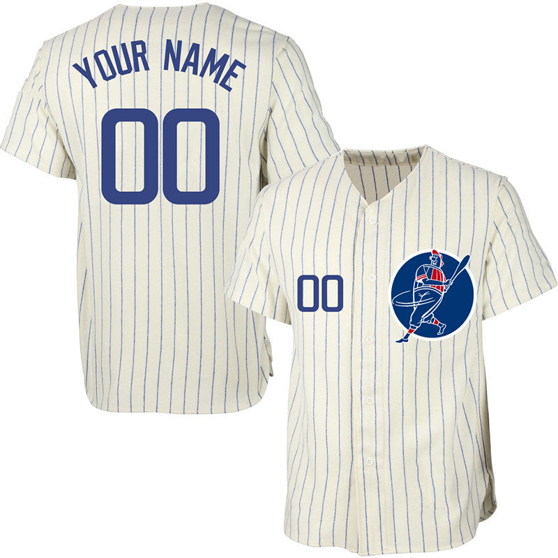Chicago Cubs cream jersey