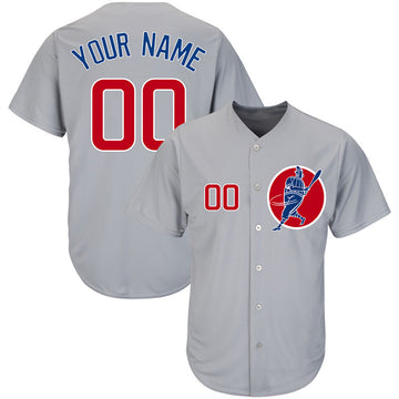 Chicago Cubs gray jersey