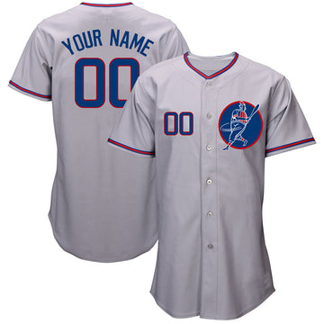 Chicago Cubs gray jersey