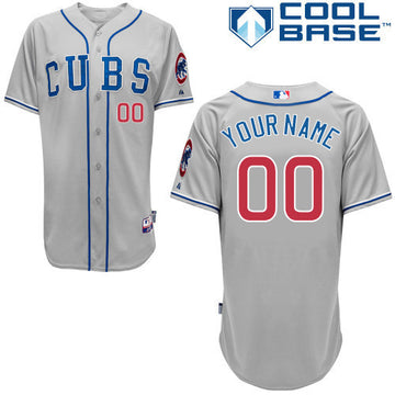 Chicago Cubs grey jersey