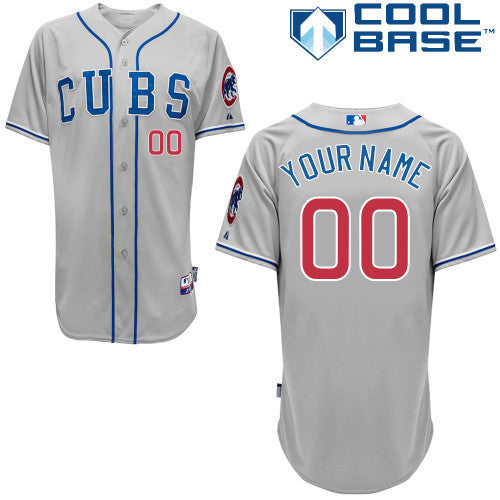 Chicago Cubs grey jersey