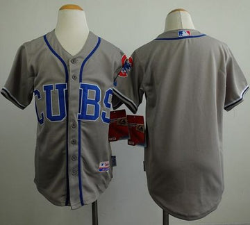 Chicago Cubs grey jersey