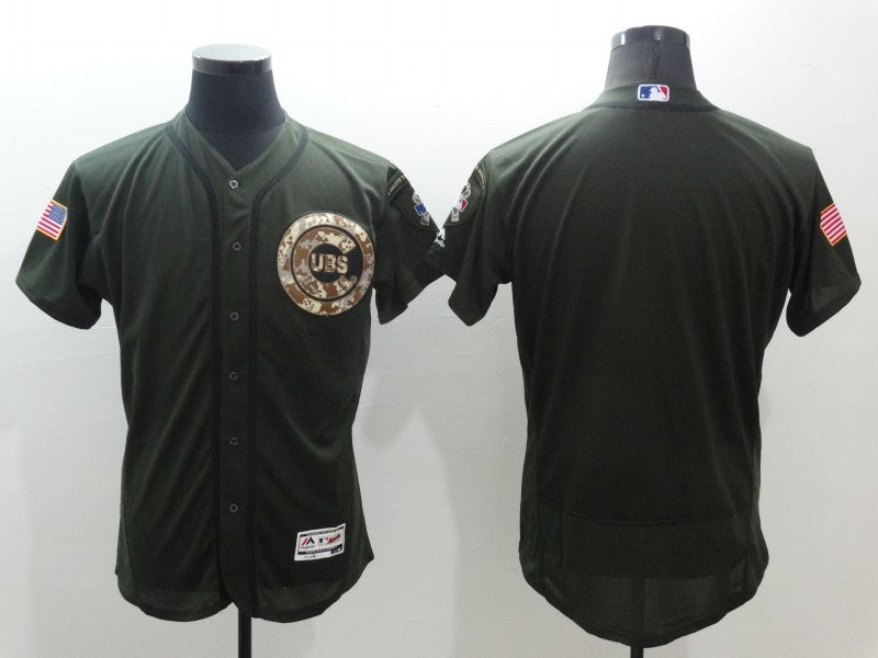 Chicago Cubs olive jersey