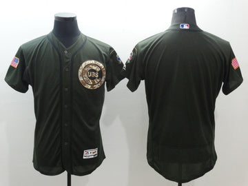 Chicago Cubs olive jersey