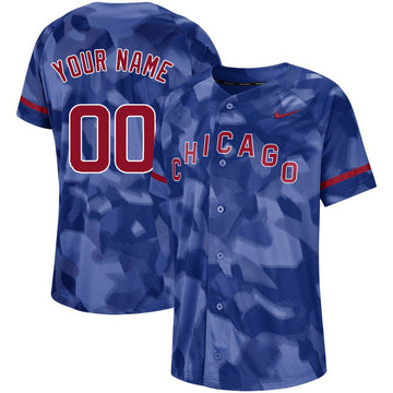 Chicago Cubs royal Fashion jersey