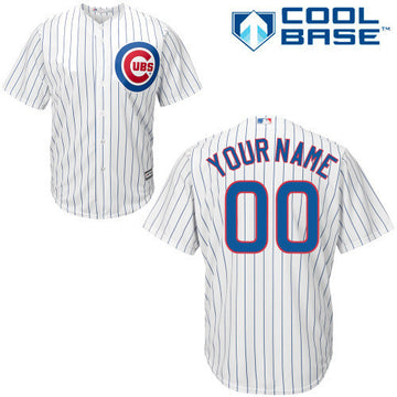 Chicago Cubs white jersey