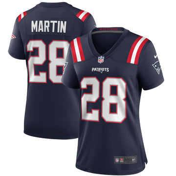 Curtis Martin New England Patriots navy Game jersey